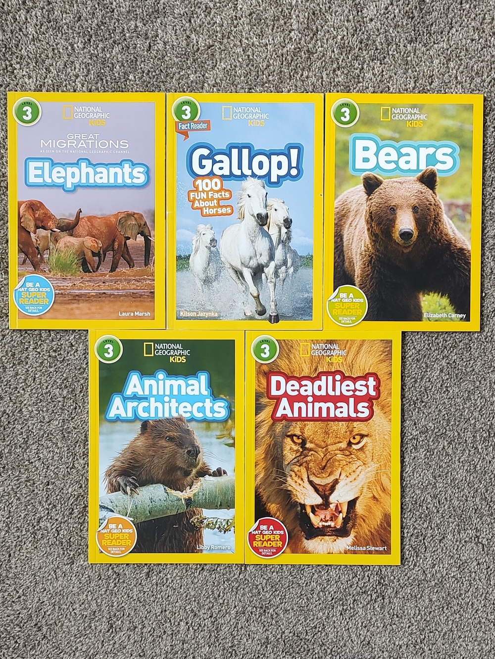 National Geographic Kids Level 3 Book Bundle